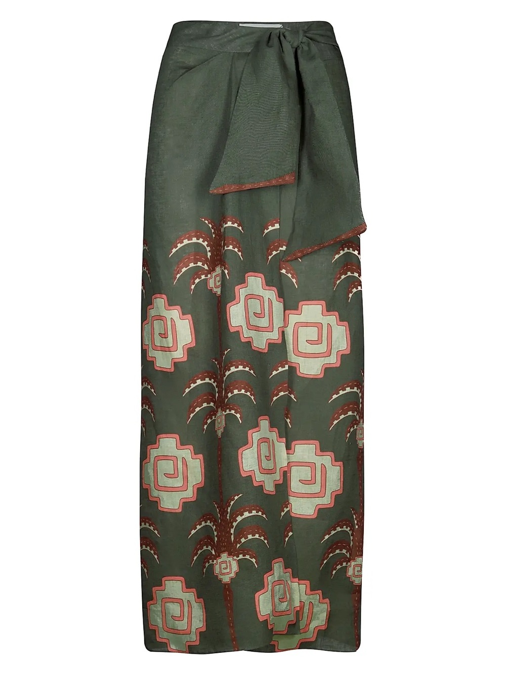 (Johanna Ortiz) echoes Amazon wrap skirt